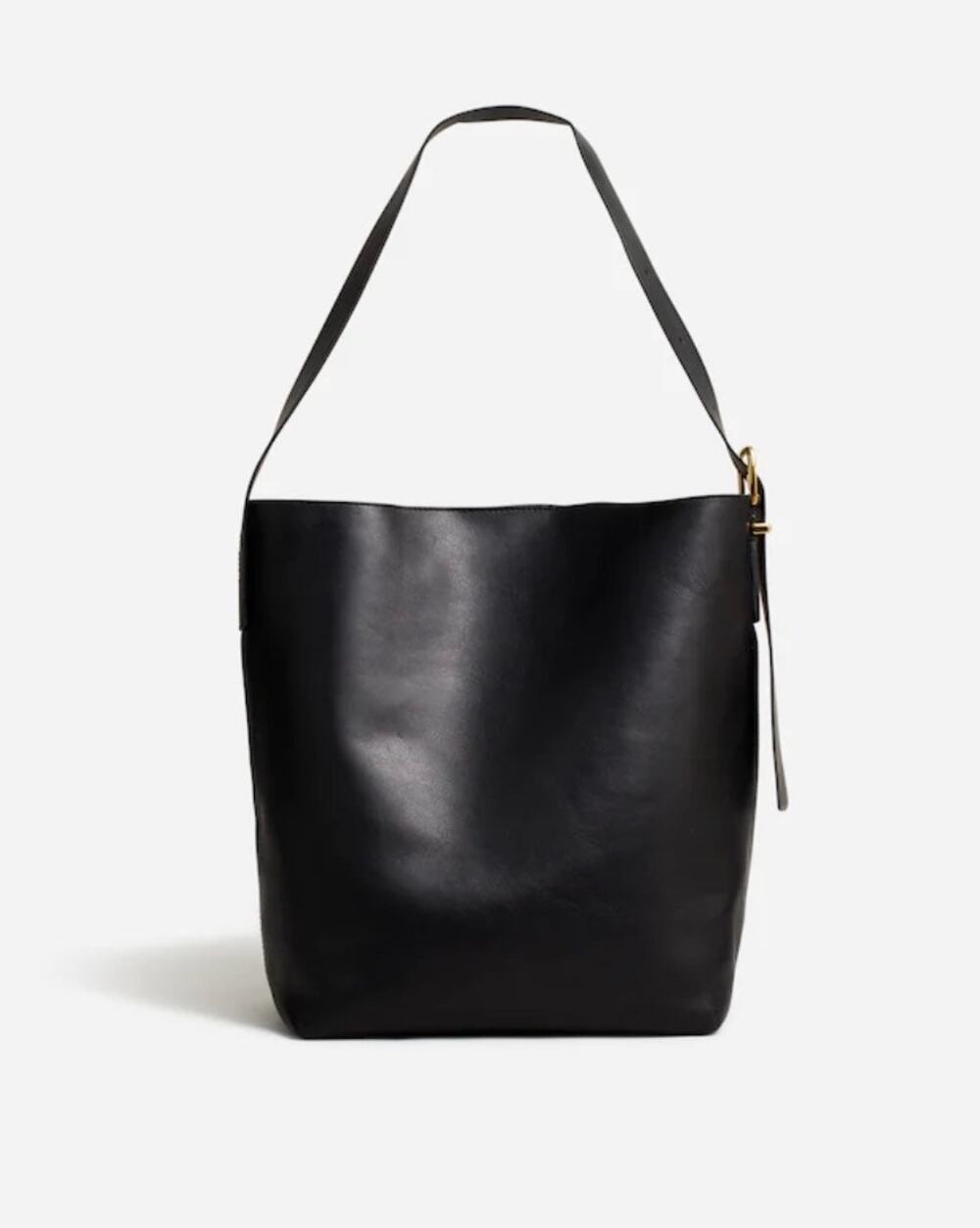 Madewell The Essential Bucket Tote in Leather